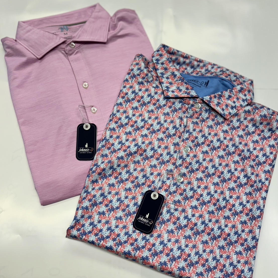 Perfect for Summer New johnnie O s Men s Shirts in stock Onward Mangilao Golf Club